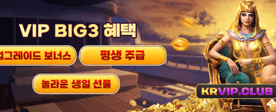 KRVIP 최고의 잭팟 경험
